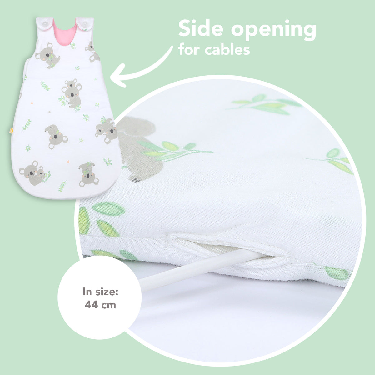 Baby Sleeping Bag - 1.0 TOG_Koala_detail3_1204