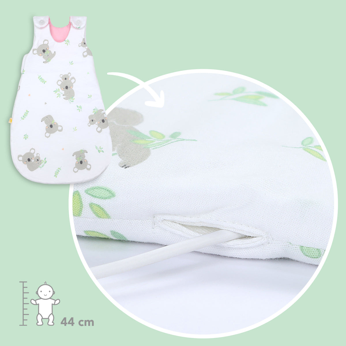 Baby Sleeping Bag - 1.0 TOG_Koala_detail2_1204