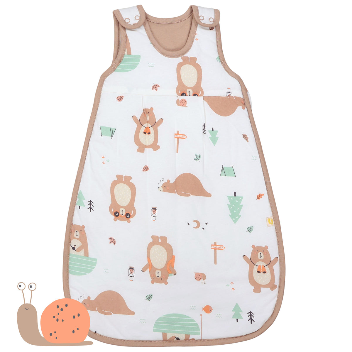 Baby Sleeping Bag - 1.0 TOG_Explorer Bear_front_1204