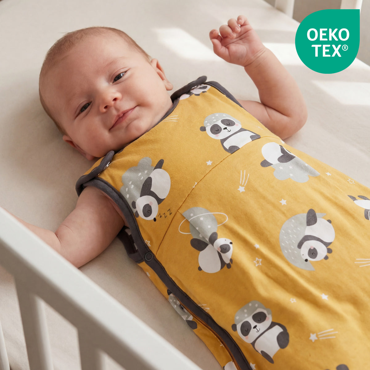 Baby Sleeping Bag - 1.0 TOG_Panda_OEKOTEX_1204