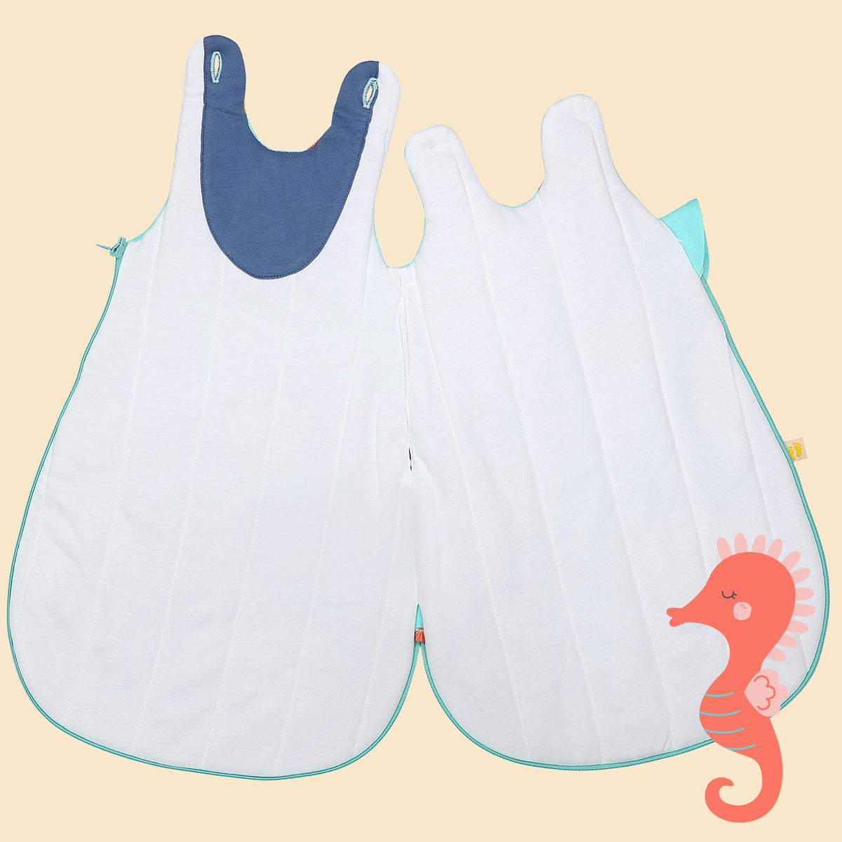 Baby Sleeping Bag - 2.5 TOG_Under the Sea_detail2_1205
