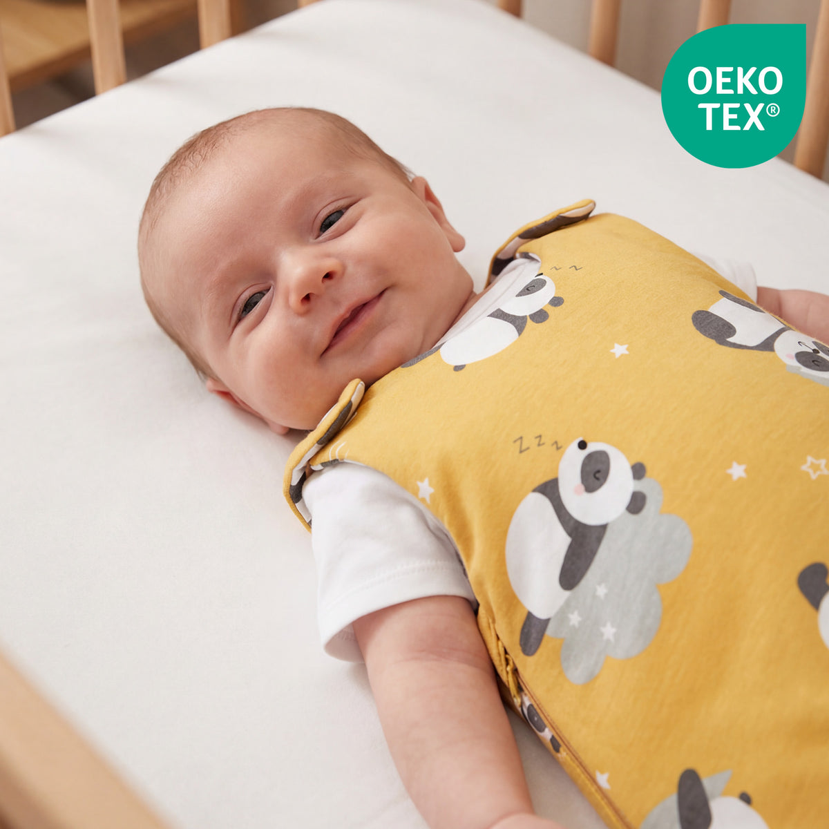 Baby Sleeping Bag - 2.5 TOG_Panda_OEKOTEX_1205