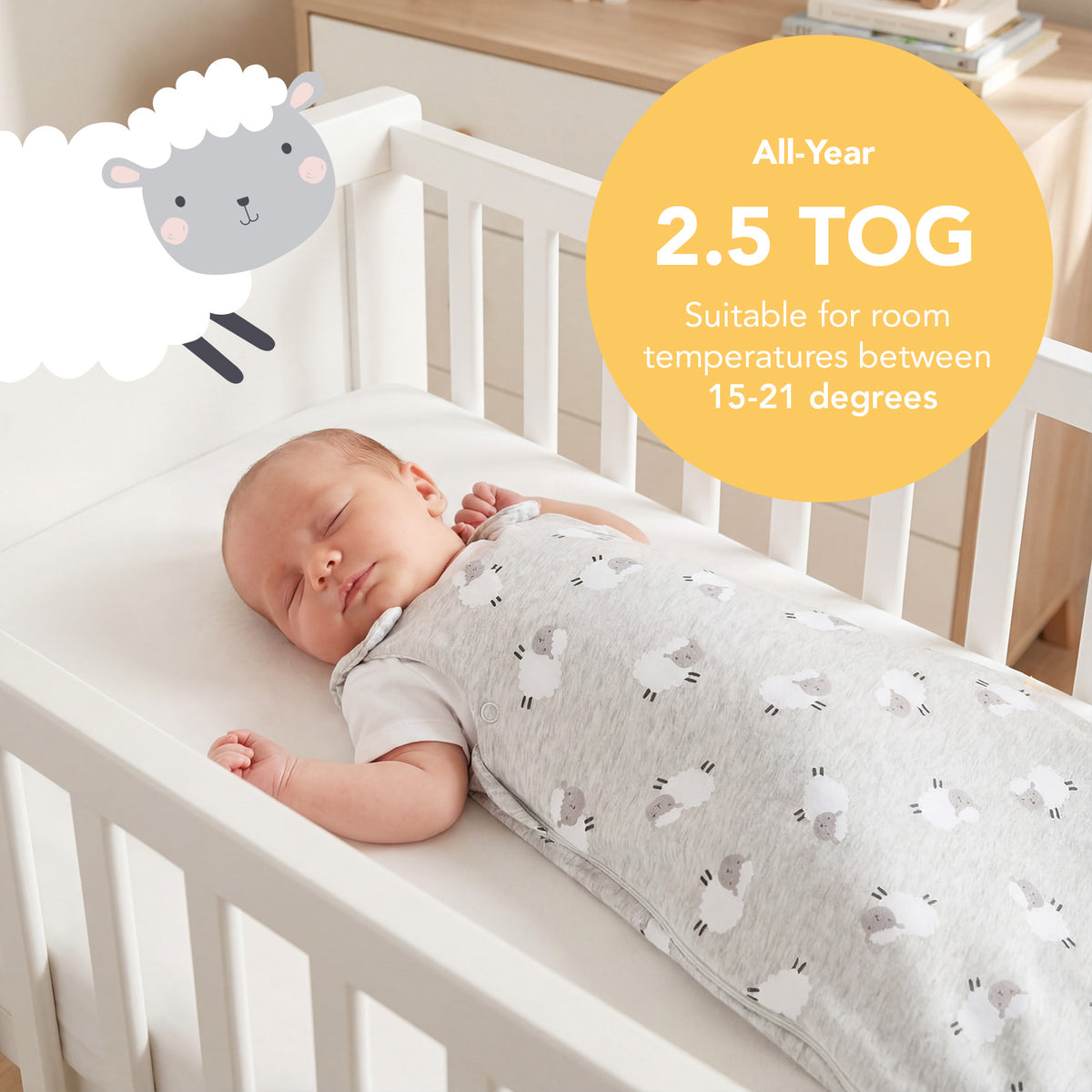 Baby Sleeping Bag - 2.5 TOG_TOG_1205