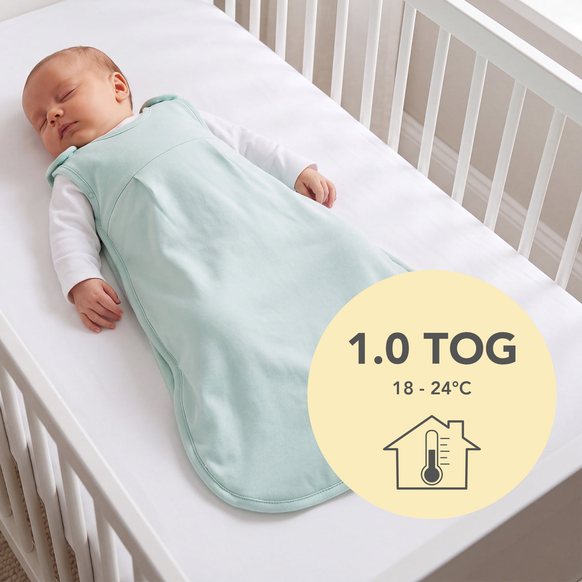 Baby Sleeping Bag - 1.0 TOG_Sage_TOG_1206