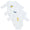 Long Sleeve Organic Baby Bodysuit - 3-pack_Animal Friends_front_1208