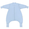 Sleeping Bag with Feet & Foldable Feet Covers - 3.5 TOG_Powder Blue_front_1209