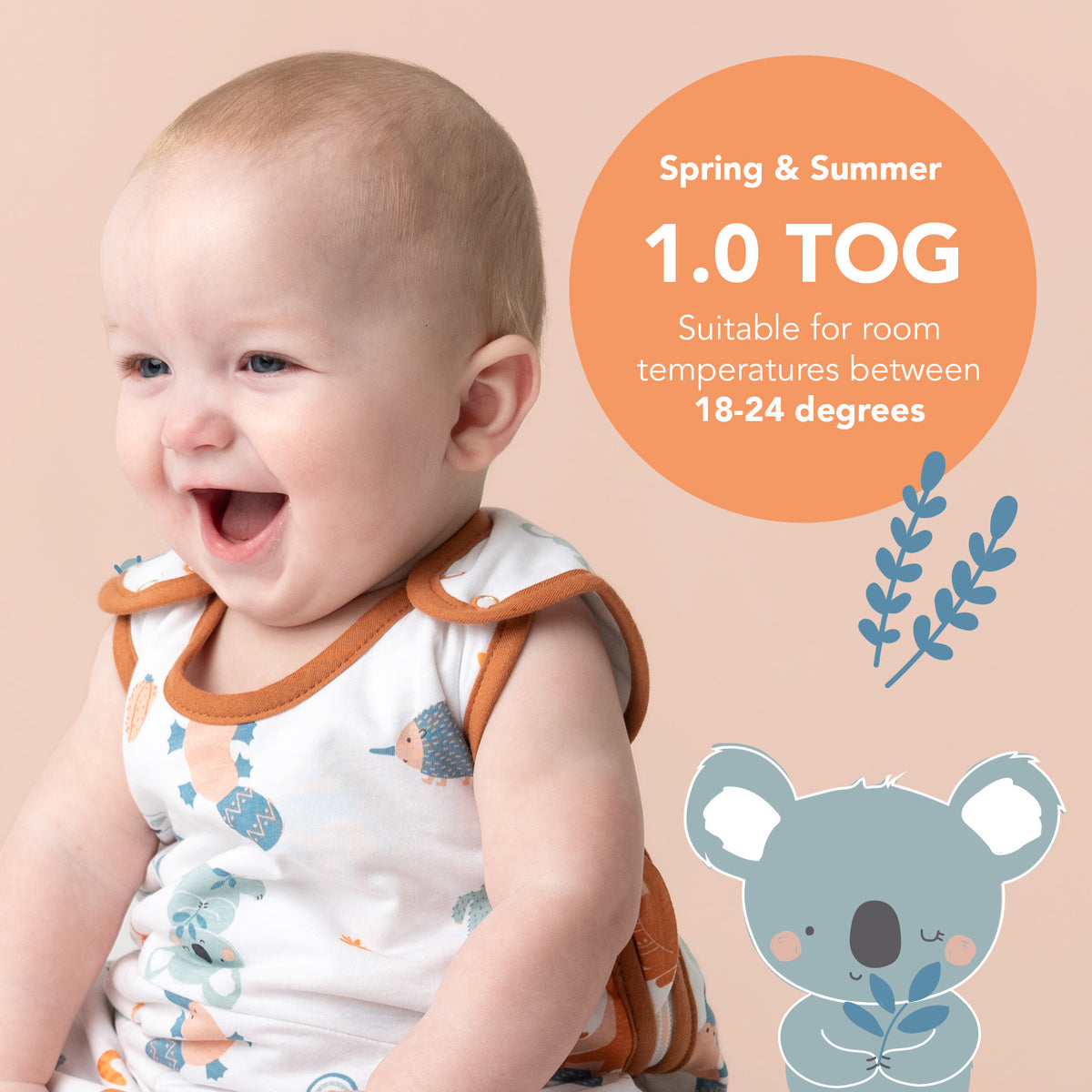 Baby Sleeping Bag - 1.0 TOG_Kangaroo_TOG_420