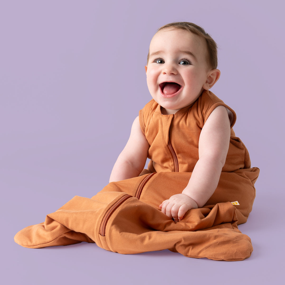 Plain Sleeping Bag - 2.5 TOG_Caramel_sample image_467