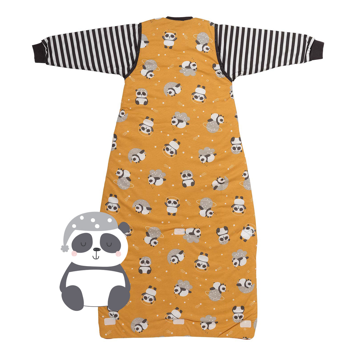 Sleeping Bag with Detachable Sleeves - 2.5 TOG_Panda_back_465