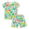Organic Short Children's Pyjamas_Tropical_front_445