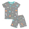 Organic Short Children's Pyjamas_Safari_front_445
