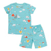 Organic Short Children's Pyjamas_Farmyard_front_445