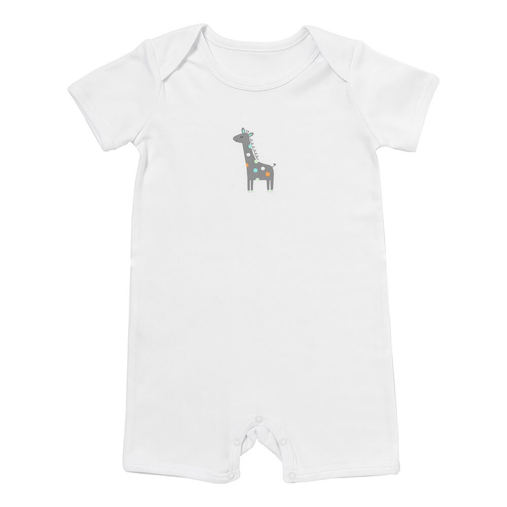 Organic Short Sleeve Baby Romper - 2-pack_Safari_3_439