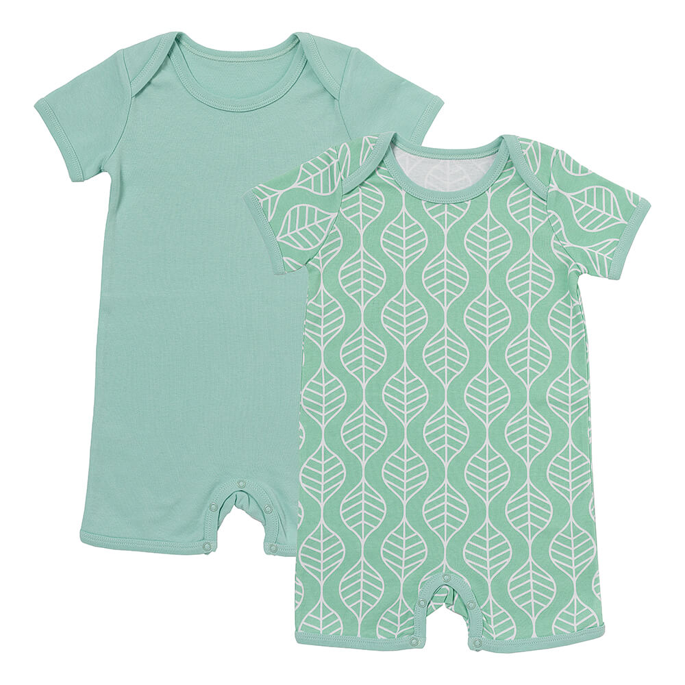 Organic Short Sleeve Baby Romper - 2-pack_1_439