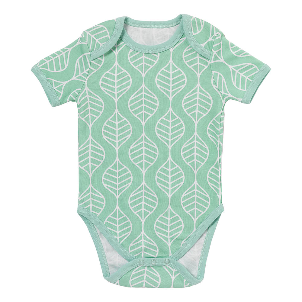 100% Organic Short Sleeve Baby Body - 5-pack_2_430