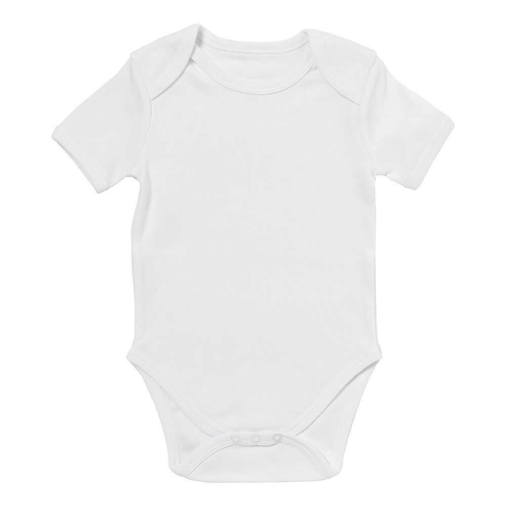 100% Organic Short Sleeve Baby Body - 5-pack_Rainbow Stripes_4_430