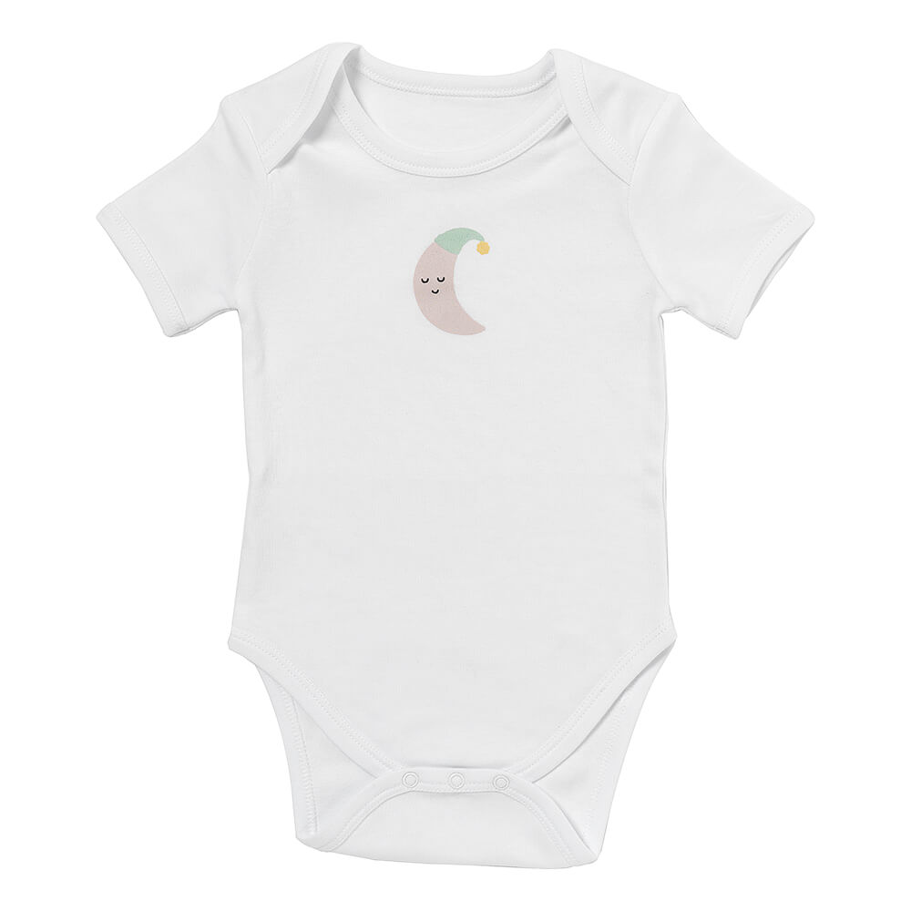 100% Organic Short Sleeve Baby Body - 5-pack_Moon & Stars_4_430