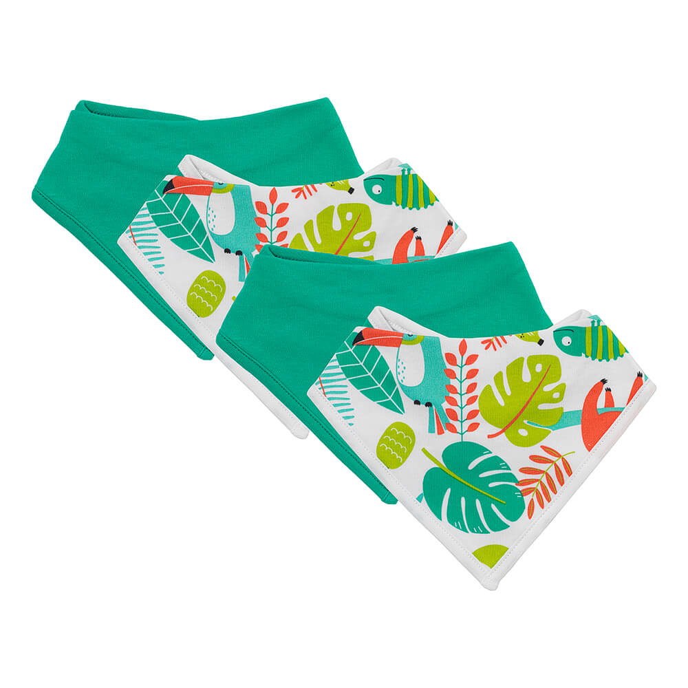 Organic Baby Bandanas - 4-pack_Tropical_3_446