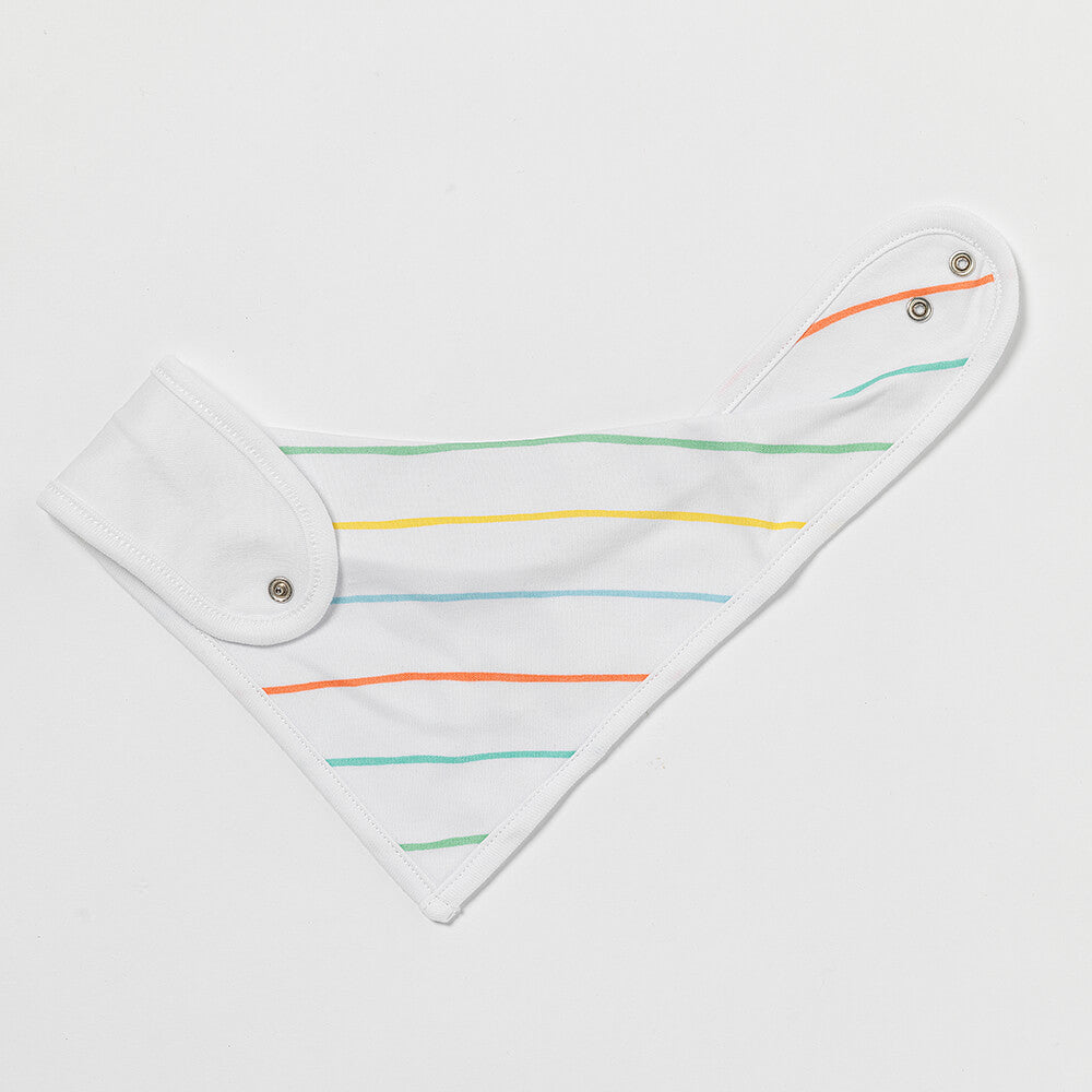 Organic Baby Bandanas - 4-pack_Rainbow Stripes_42_446