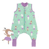 Sleeping Bag with Feet & Foldable Feet Covers - 1.0 TOG_Ballerina_front_418