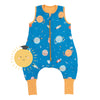 Sleeping Bag with Feet & Foldable Feet Covers - 1.0 TOG_Space_front_418
