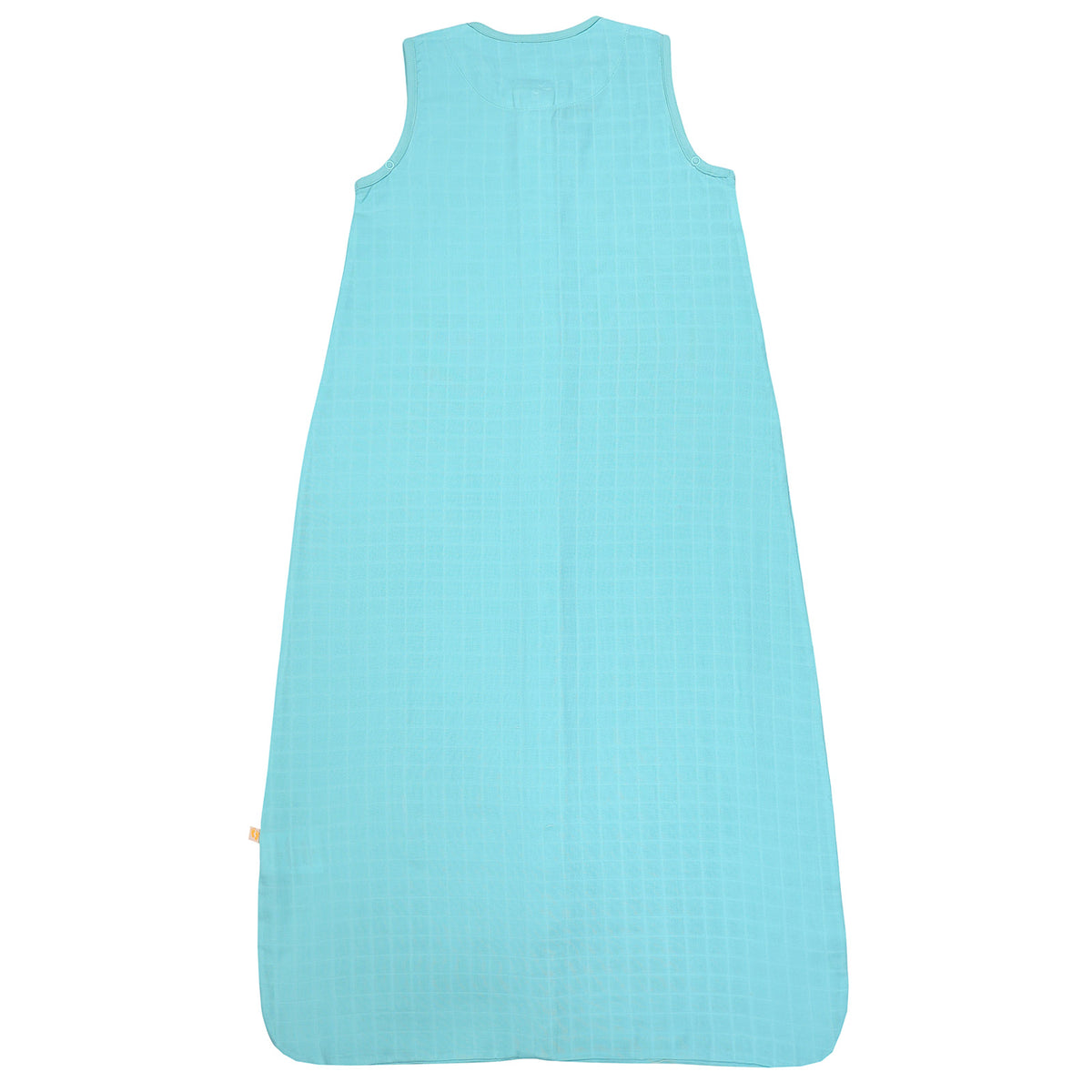 Plain Muslin Sleeping Bag - 0.5 Tog_Aqua_6_423
