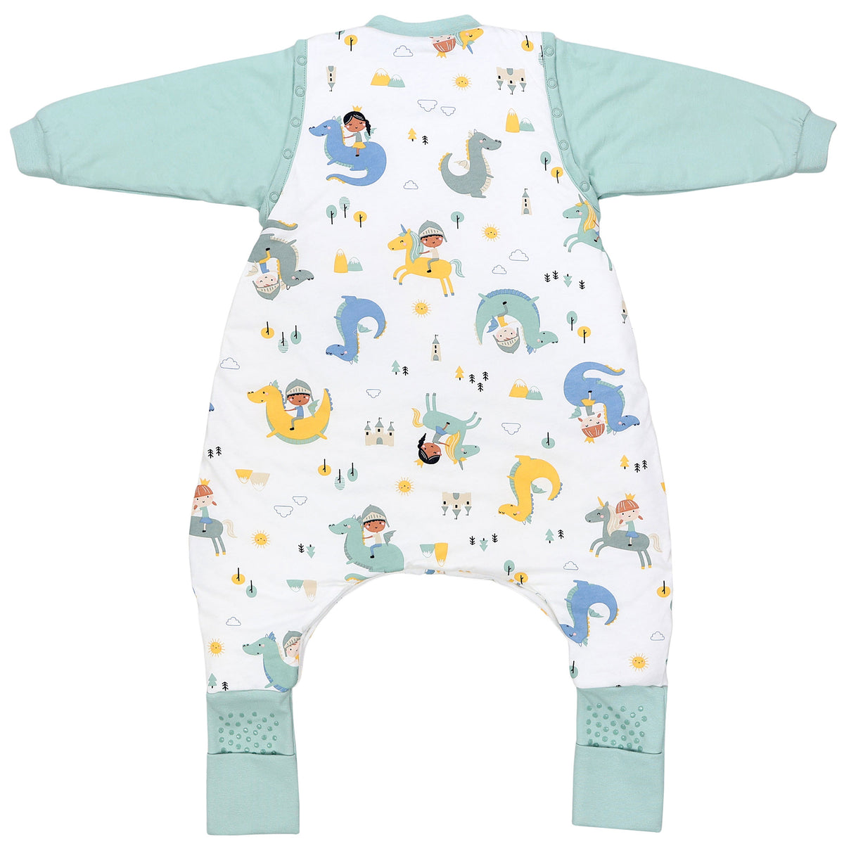 Sleeping Bag with Feet & Foldable Feet Covers - 2.5 TOG_Fantasia_back2_461