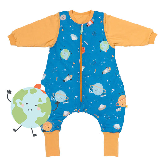 Sleeping Bag with Feet & Foldable Feet Covers - 2.5 TOG_Space_front_461