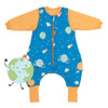 Sleeping Bag with Feet & Foldable Feet Covers - 2.5 TOG_Space_front_461