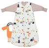 Long Sleeve Baby Sleeping Bag - 3.5 TOG_Mountain Animals_front_471
