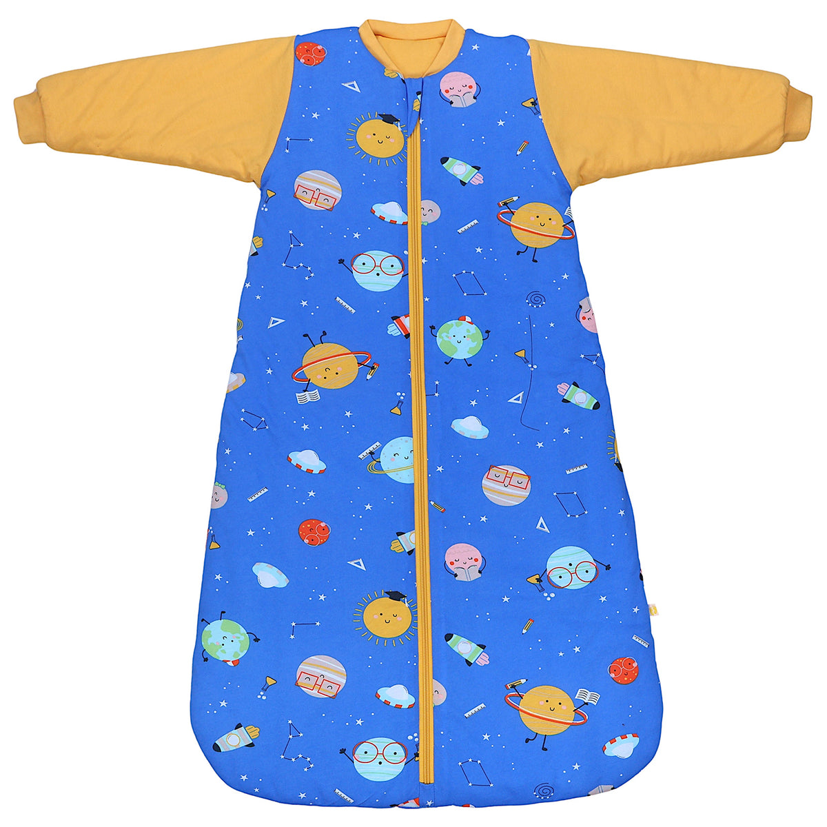 Long Sleeve Baby Sleeping Bag - 3.5 TOG_Space_front2_471