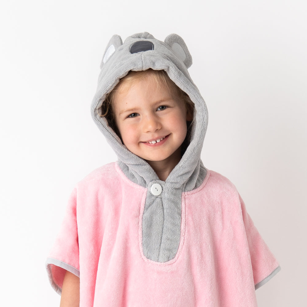 Hooded Bath Poncho_Koala_50_409