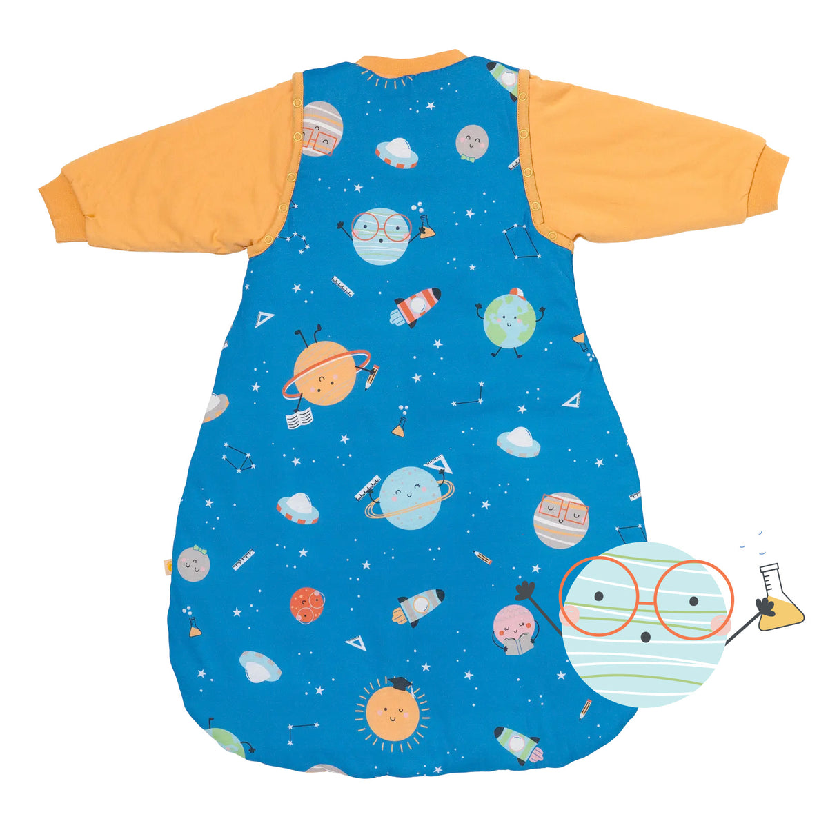 Baby Sleeping Bag - 1.0 TOG_Space_back_1187