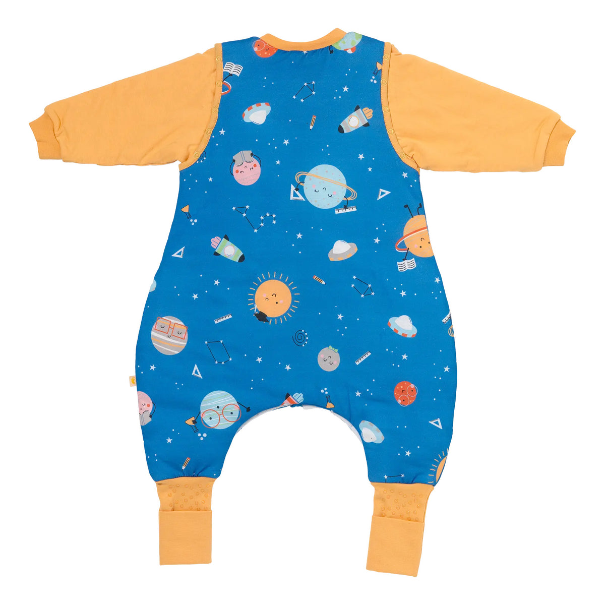 Sleeping Bag with Feet & Foldable Feet Covers - 2.5 TOG_Space_back2_461