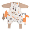 Sleeping Bag with Feet & Foldable Feet Covers - 3.5 TOG_Mountain Animals_front_468