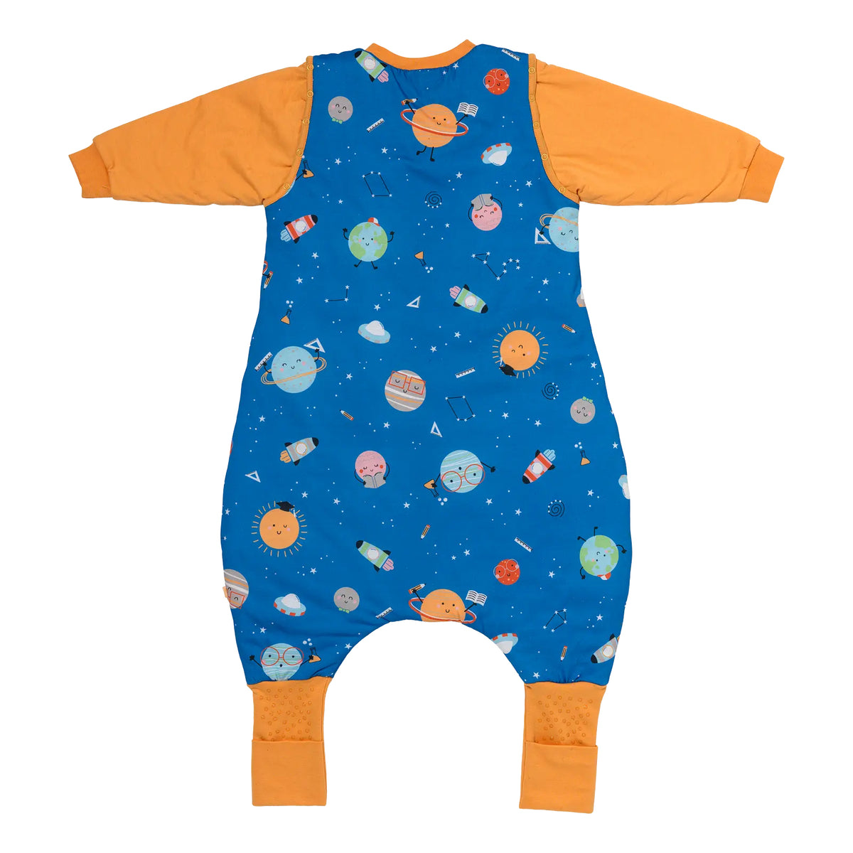 Sleeping Bag with Feet & Foldable Feet Covers - 3.5 TOG_Space_back2_468