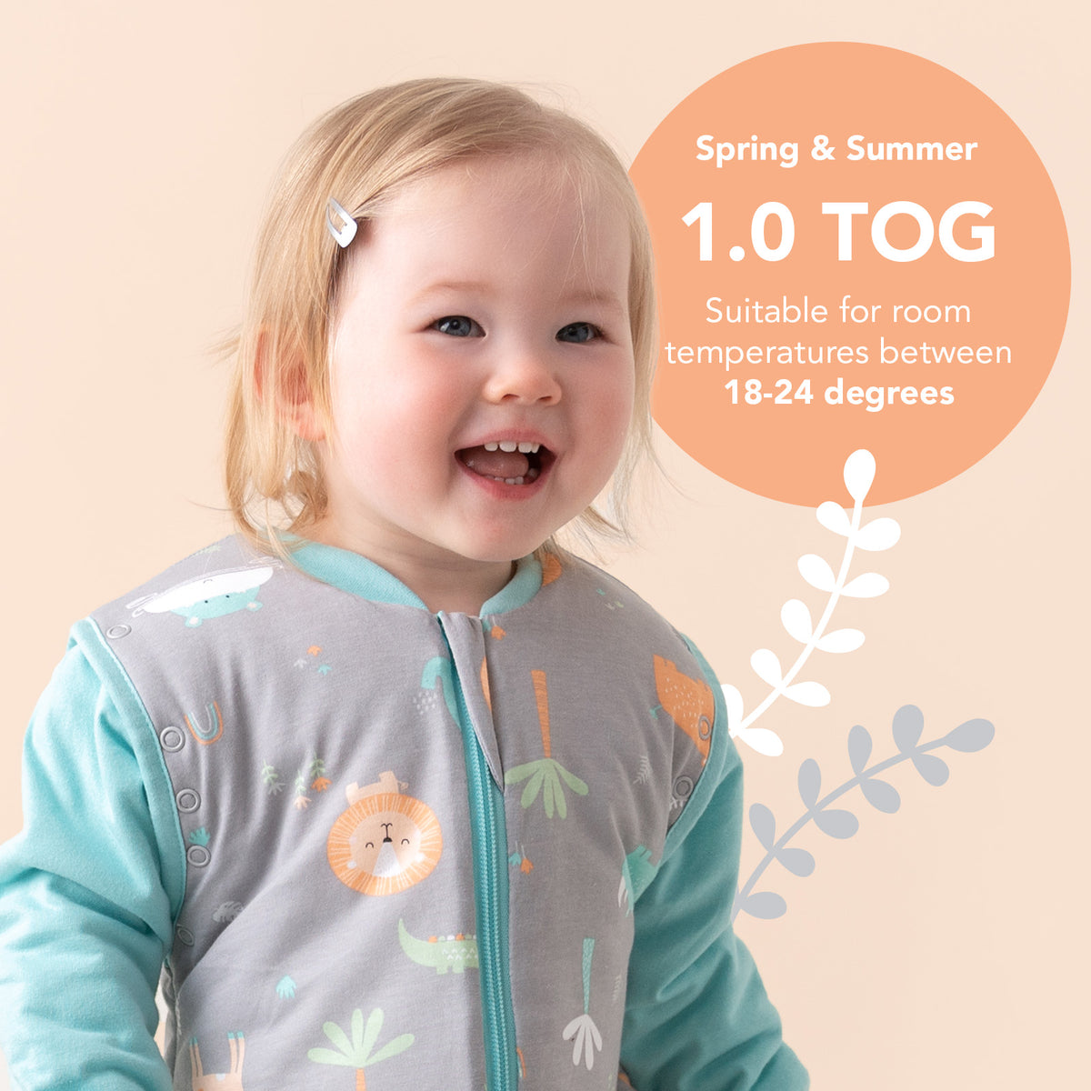 Baby Sleeping Bag - 1.0 TOG_Safari_TOG_1187