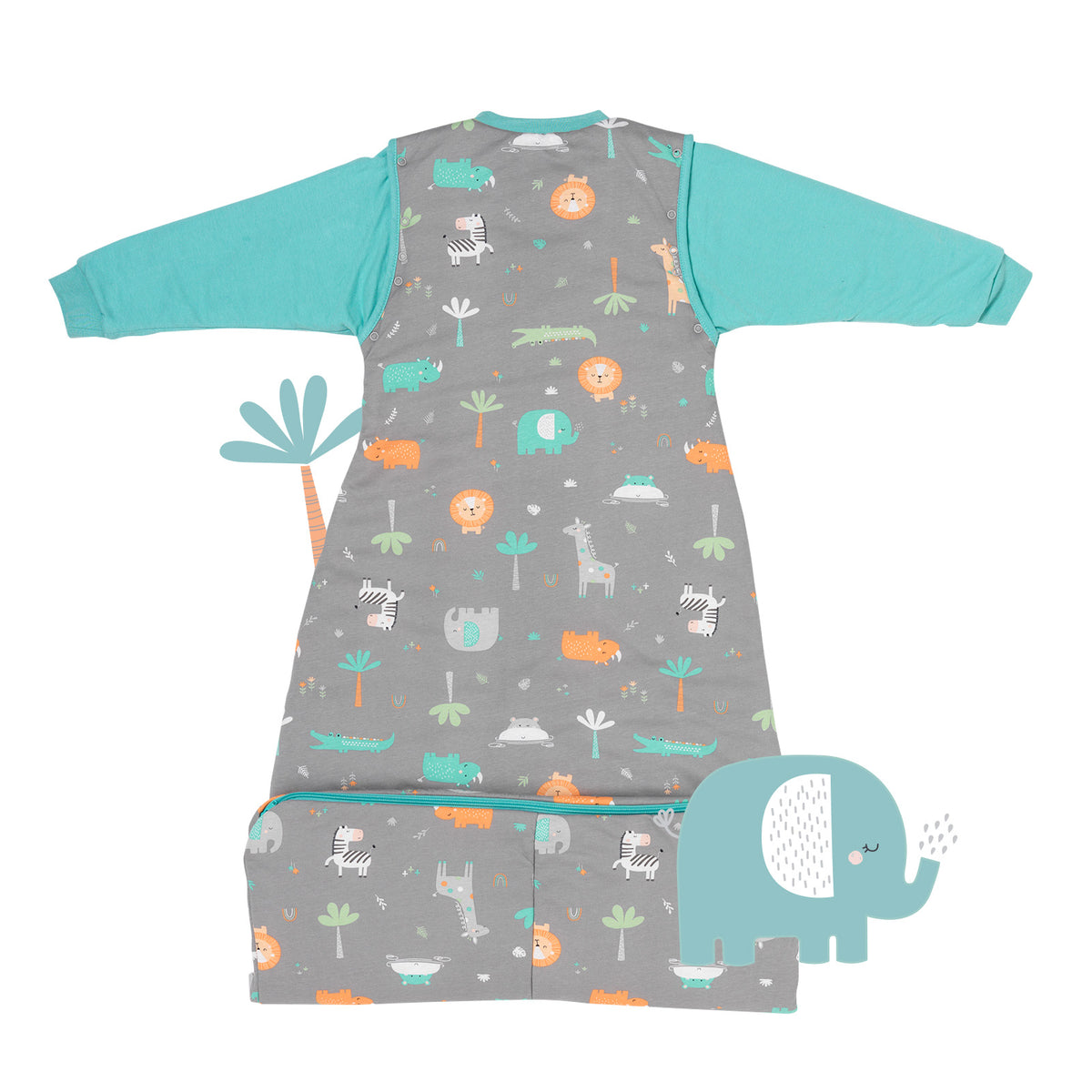 Baby Sleeping Bag - 1.0 TOG_Safari_back_1187