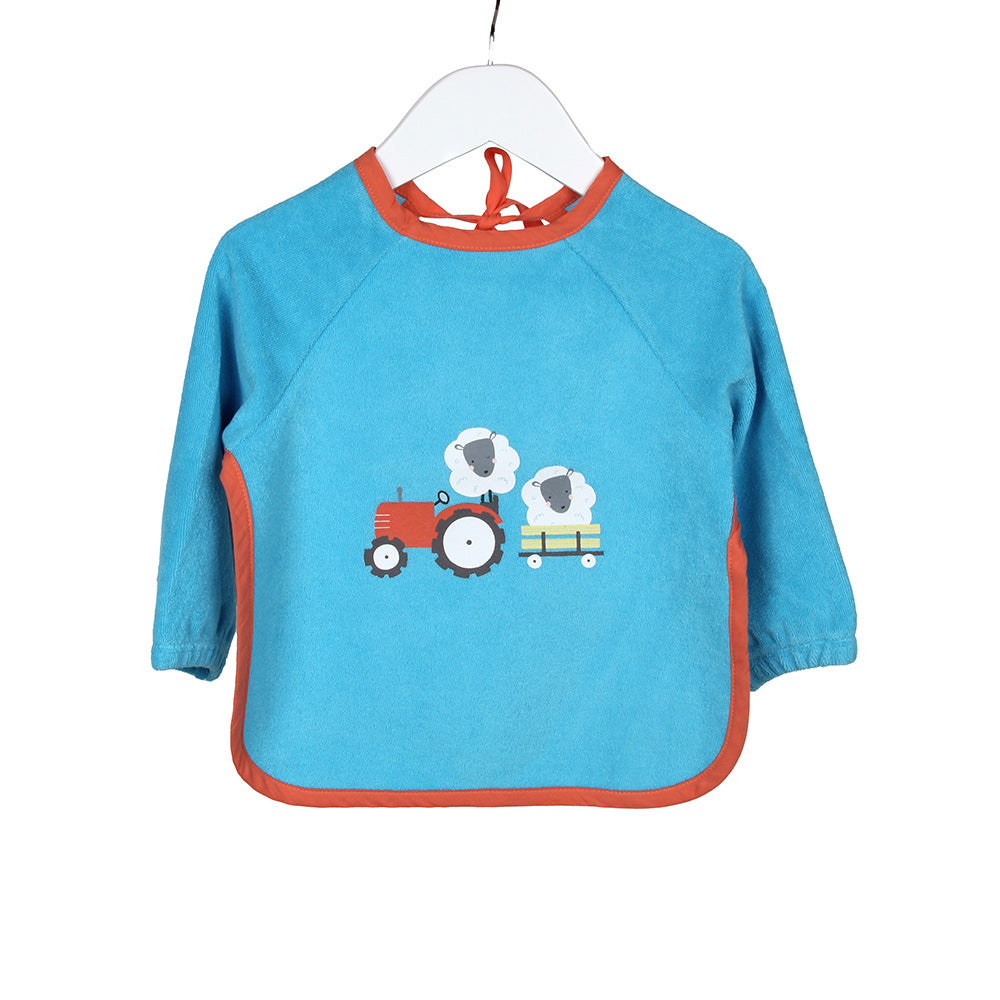 Waterproof Baby Bib with Sleeves_Farmyard_1_411