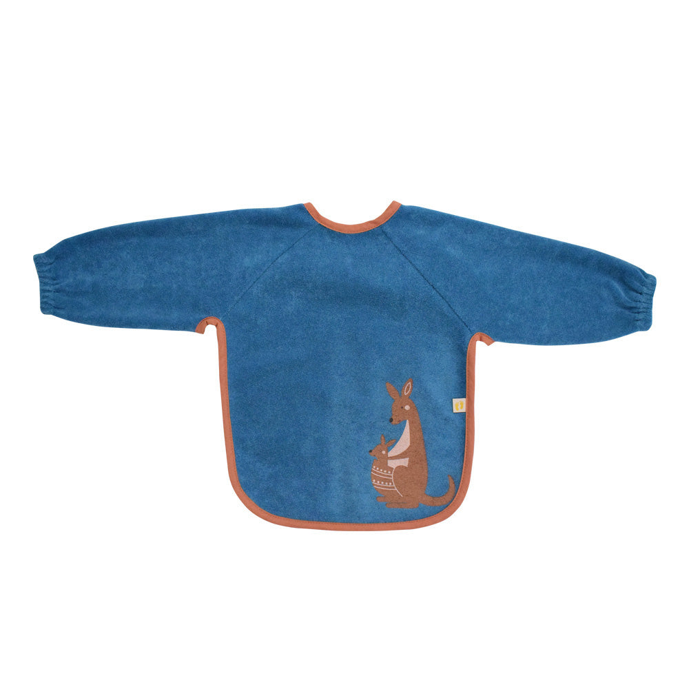 Waterproof Baby Bib with Sleeves_Kangaroo_2_411
