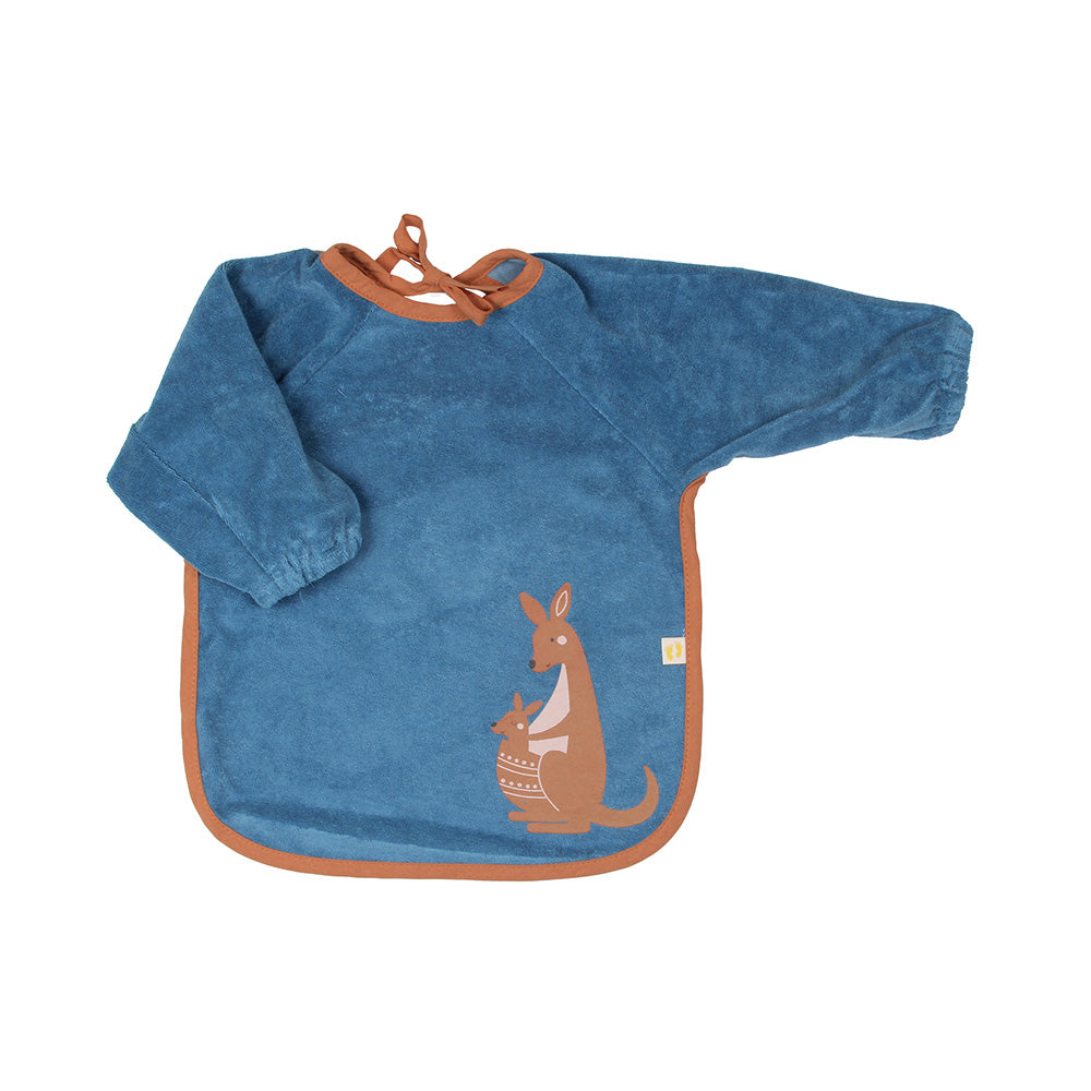 Waterproof Baby Bib with Sleeves_Kangaroo_3_411