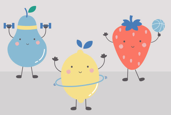 Sporty Fruit - De grote zomertraining