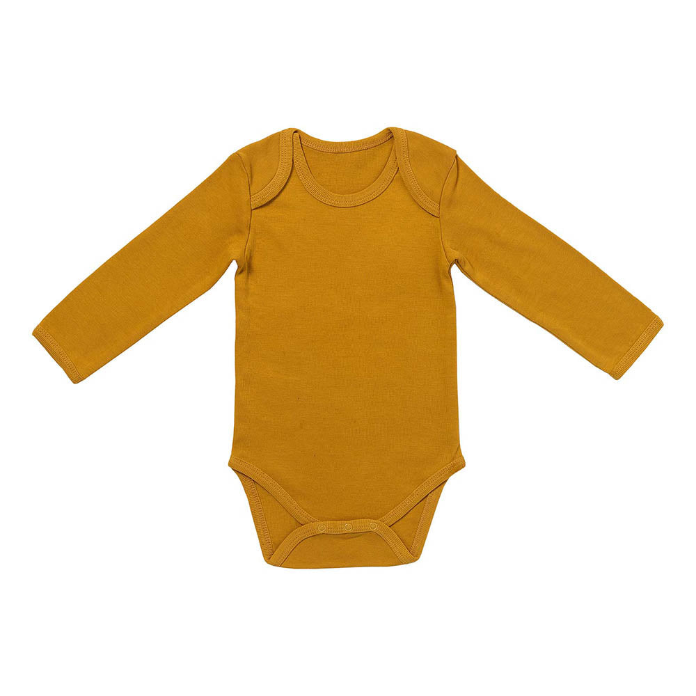Organic Long Sleeve Baby Body - 3-pack_Woodland Animals_5_434