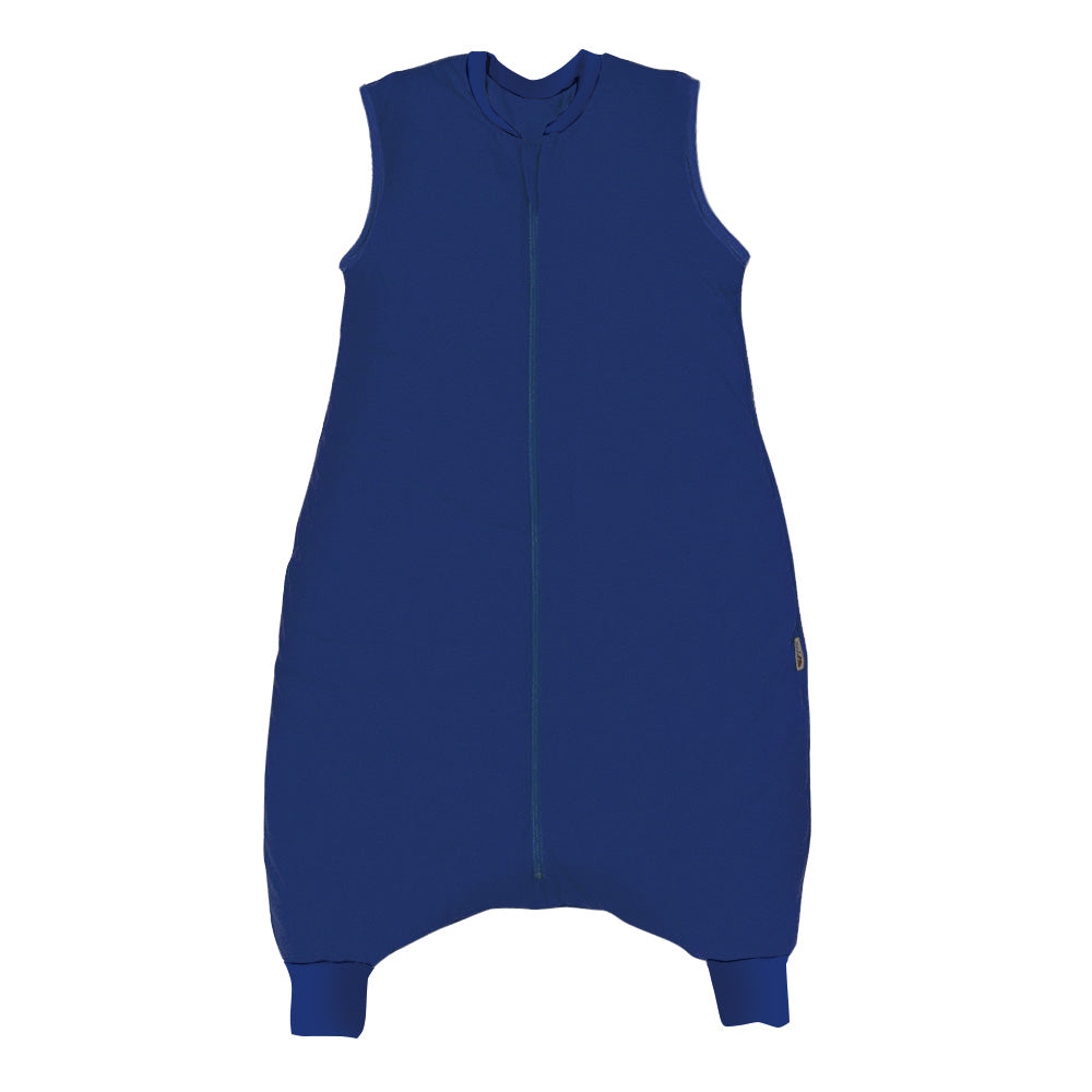Plain Sleeping Bag with Feet - 2.5 TOG_Navy Blue_front_463