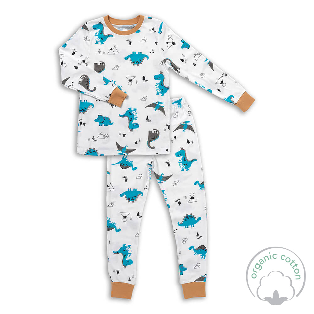 Organic Children's Pyjamas_Jurassic_OEKOTEX_444