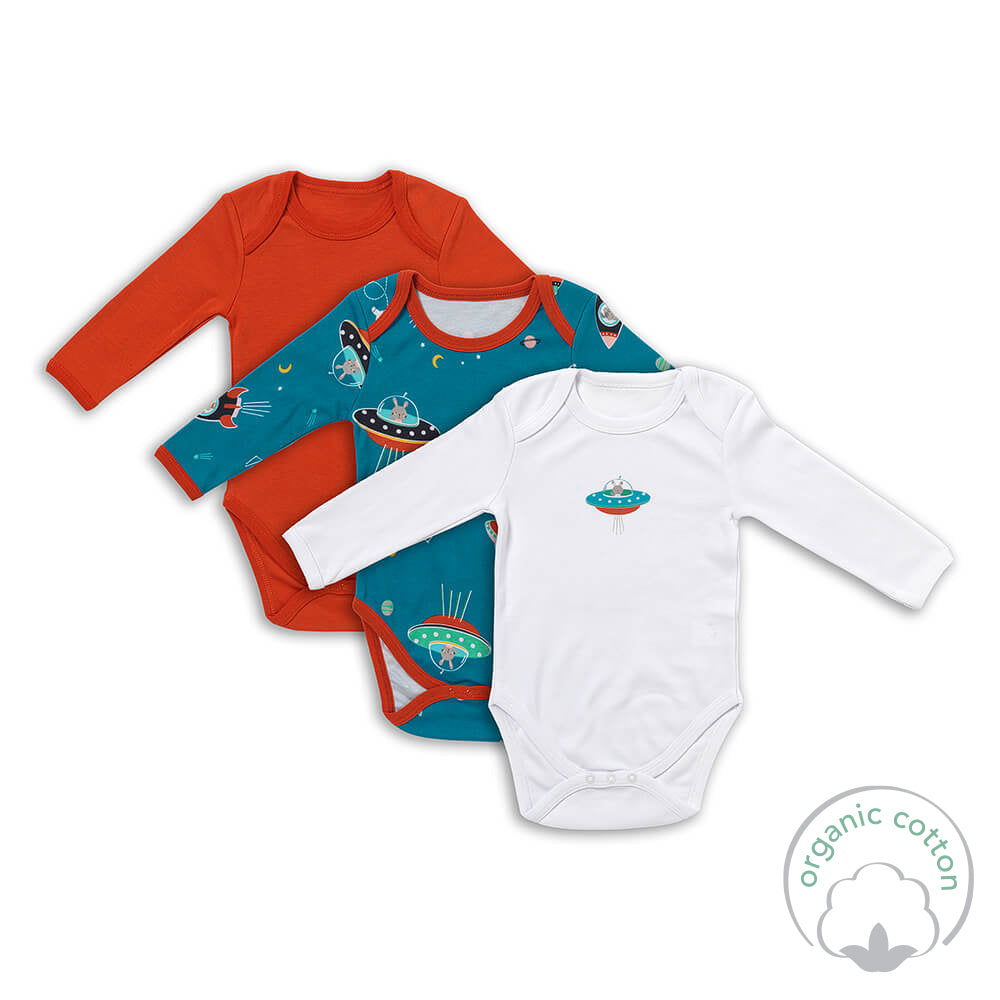 Organic Long Sleeve Baby Body - 3-pack_Space_2_434