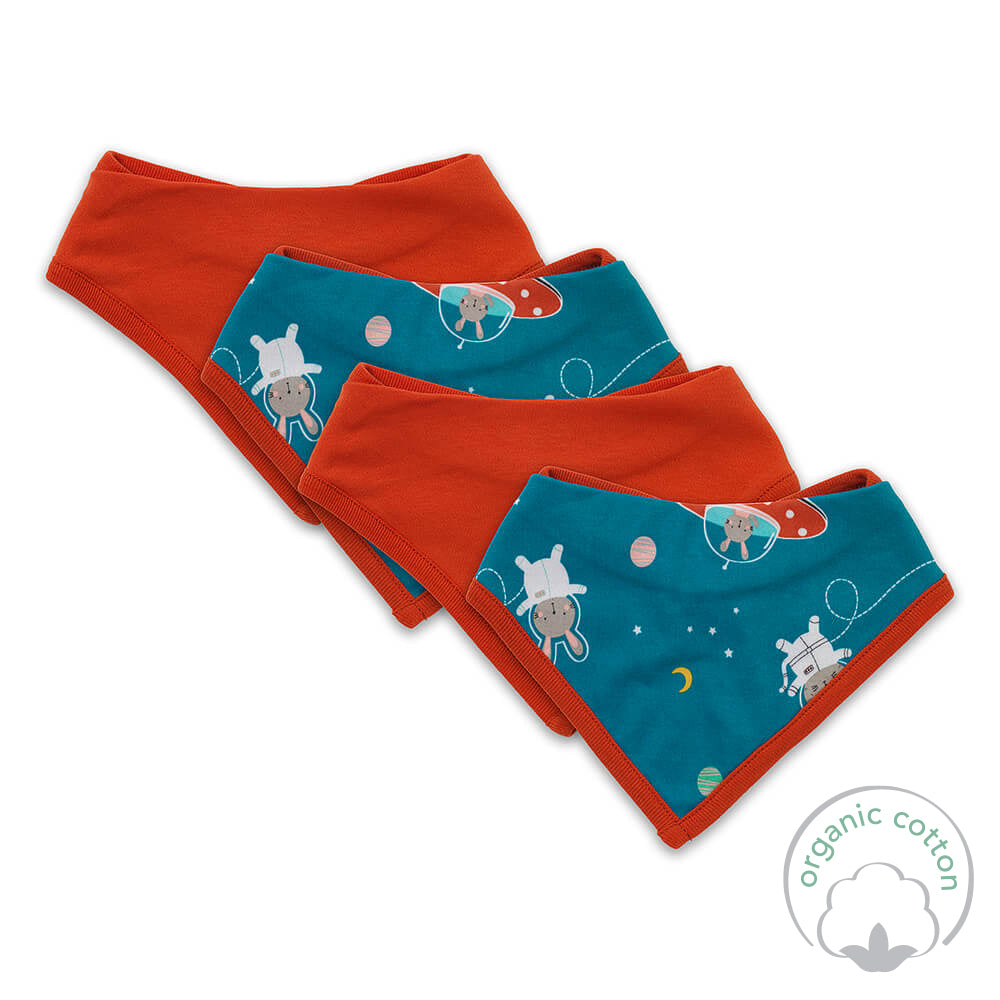 Organic Baby Bandanas - 4-pack_Space_3_446
