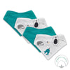 Organic Baby Bandanas - 4-pack_Polar Pals_3_446