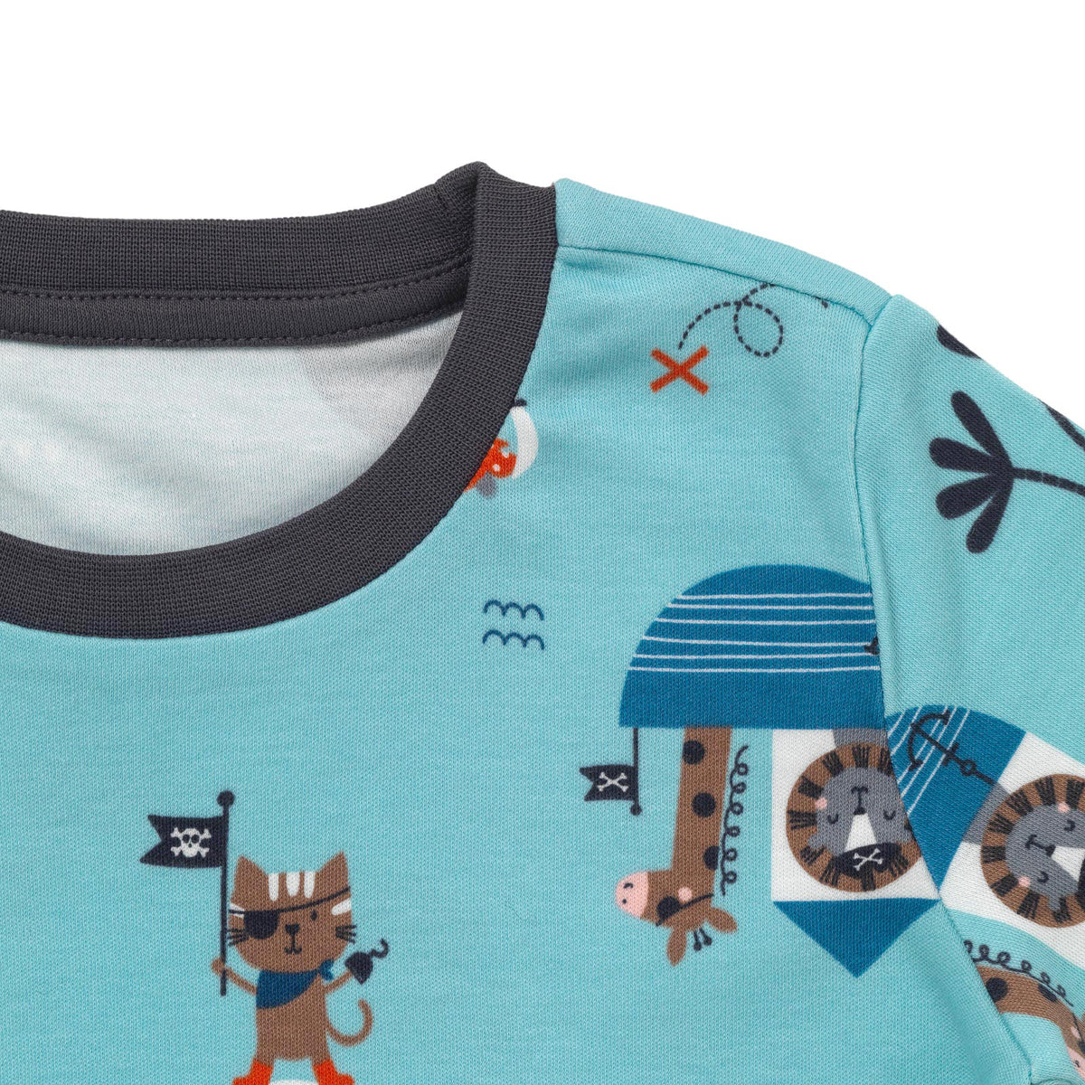 Organic Short Children's Pyjamas_Pirate_detail_445
