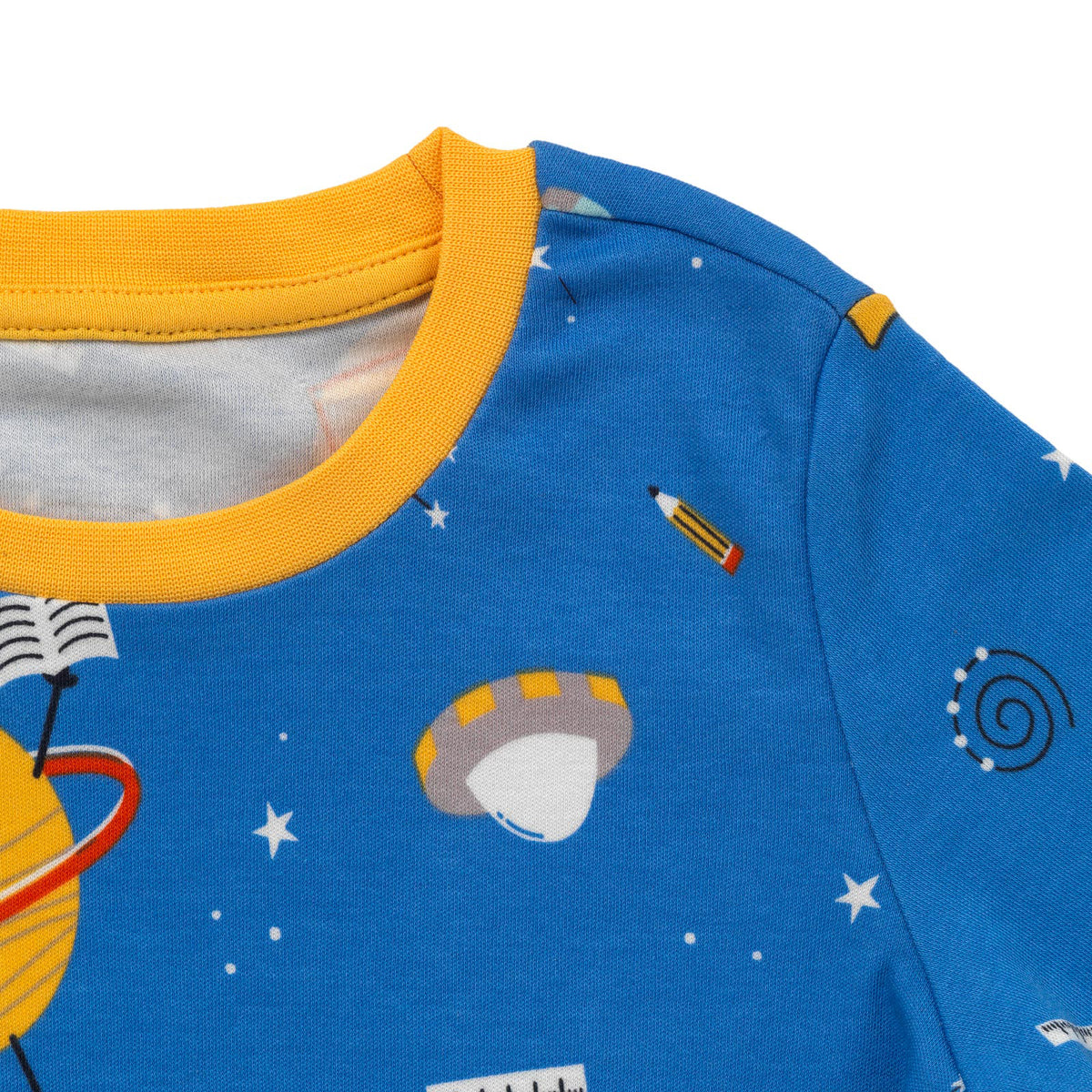 Organic Short Children's Pyjamas_Space_detail_445